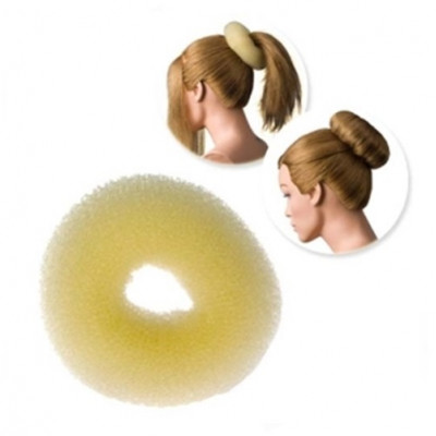 Dress Me Up Hair Donut Blonde – Medium, Regular